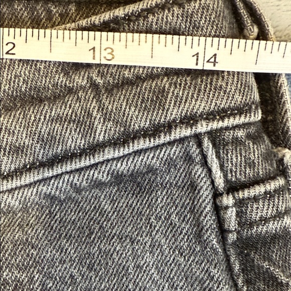 Gray Denim Jeans waist 27 length 32 Levi's 501 button up jeans - Picture 5 of 7